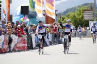 Cyclisme : Le Téléthon hollandais. Du 5 au 6 juin 2013 à L'Alpe d'Huez. Isere. 